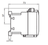 Siemens 3RA2316-8XB30-1AB0 side dimensions