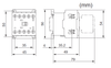 Allen Bradley 700-K40E-KA dimensions