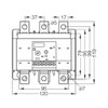 Siemens 3RB3046-1UB0 front dimensions