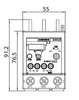 3RU2136-4HB0 Front Dimensions