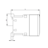 Siemens 3RT2316-1AB00 side dimensions