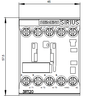 Siemens 3RT2015-1BG41 front dimensions