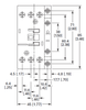 Eaton/Moeller DILM25-01 (RDC48) front dimensions