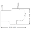 WEG RW27-1D3-D028 side dimensions