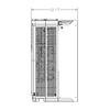 Benshaw RSI-100-H2-4C side dimensions