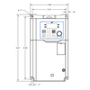 Benshaw RSI-005-GM2-2C front dimensions