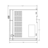 Benshaw RSI-003-GM2-4C side dimensions