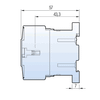 Metasol GMC-16M side dimensions