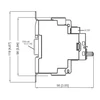 WEG MPW40 side dimensions