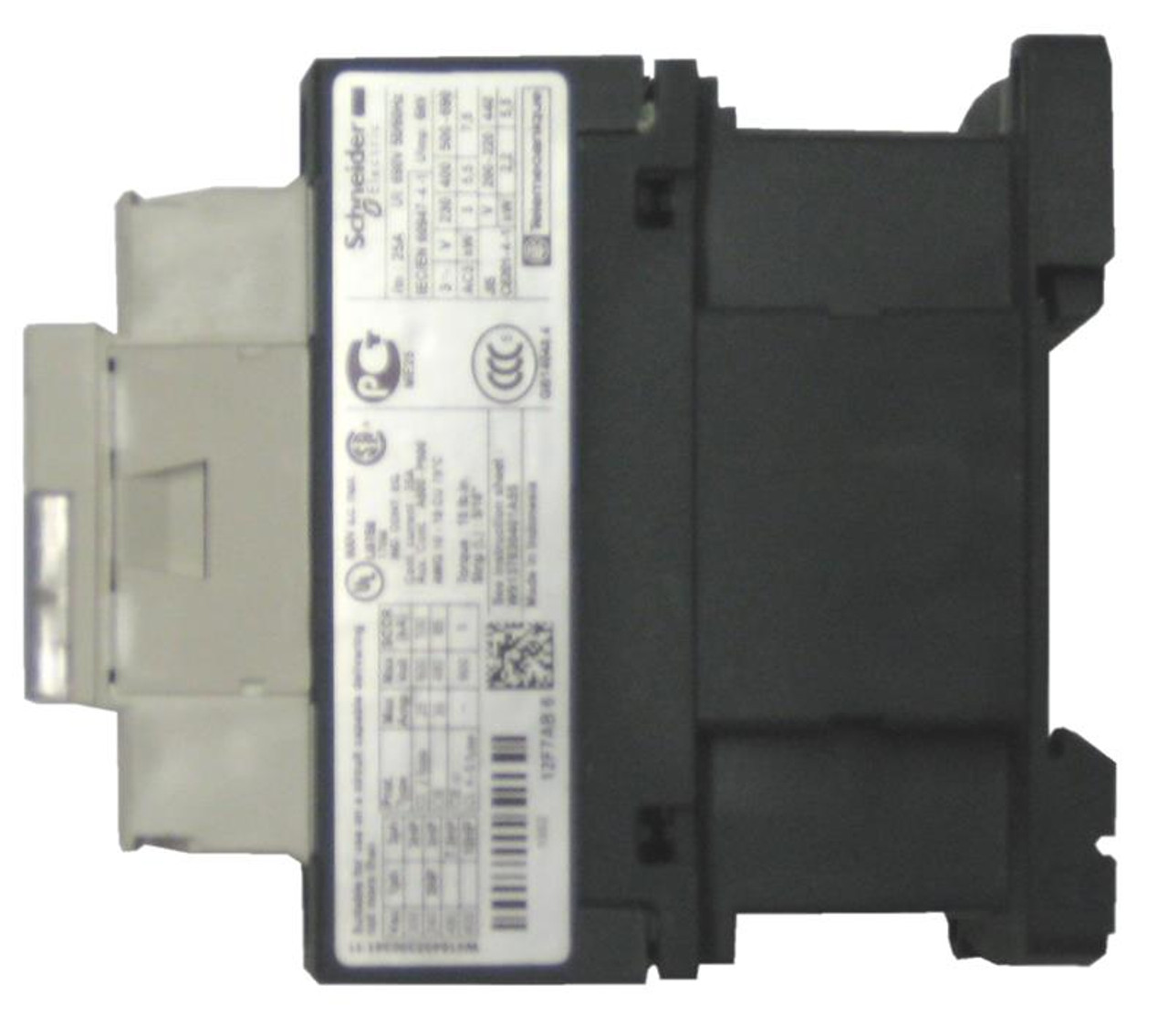 Schneider Electric LC1D12B7 side label