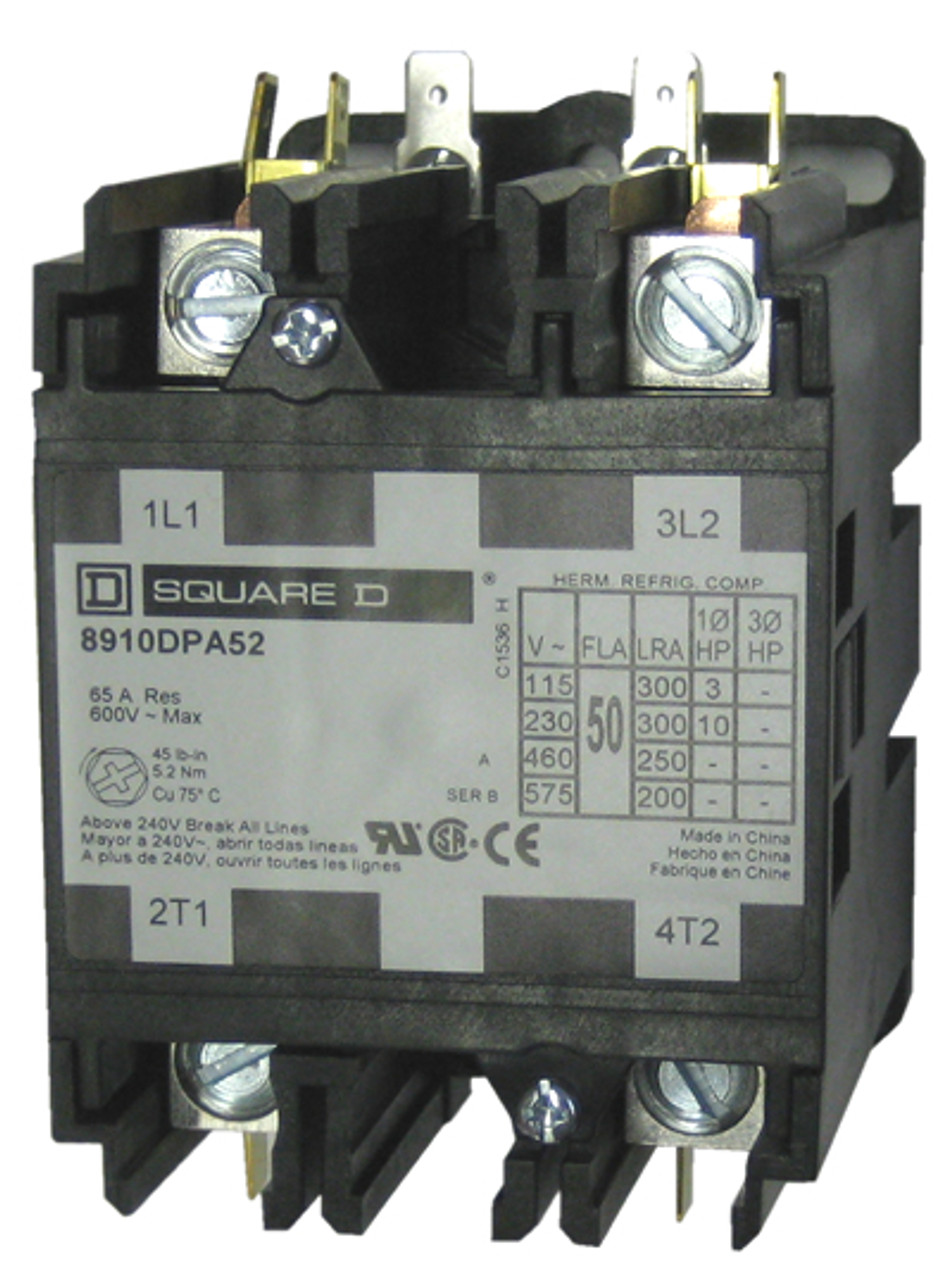 Square D 8910DPA52V14 contactor