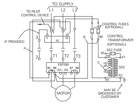Furnas 14due32aa Nema 1 Starter 10a To 40a 120 240 Ac