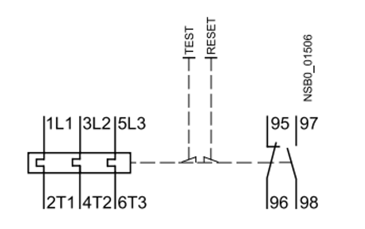 Siemens 3RB2036-2UB0 wiring diagram