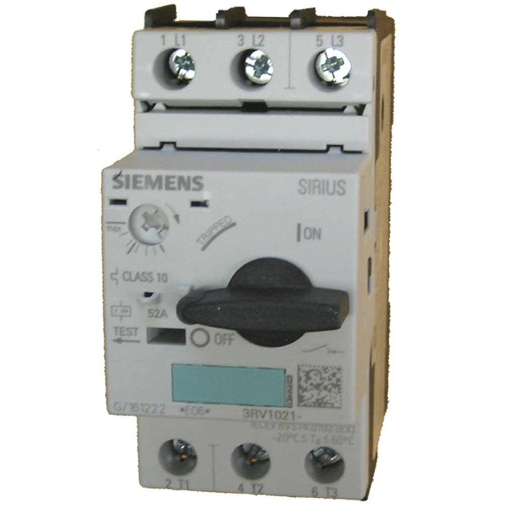Siemens 3RV1021-1AA10 Motor Protector — Motor Starters | In Stock
