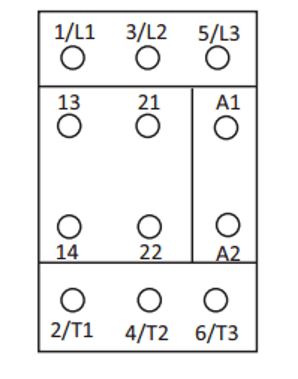 Siemens 3RT2037-1AC20 terminals