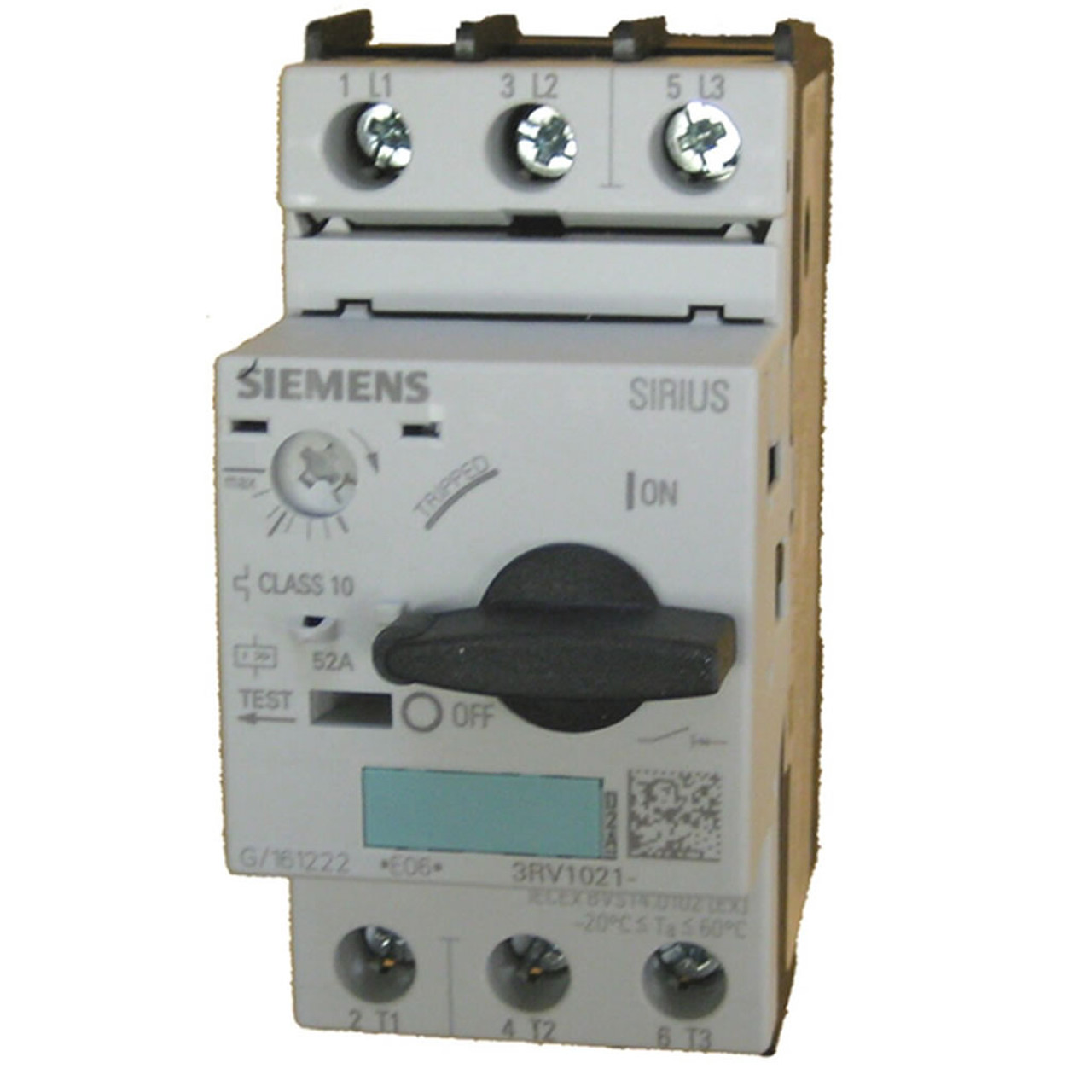 Siemens 3RV1021-0KA10 Manual Motor Protector