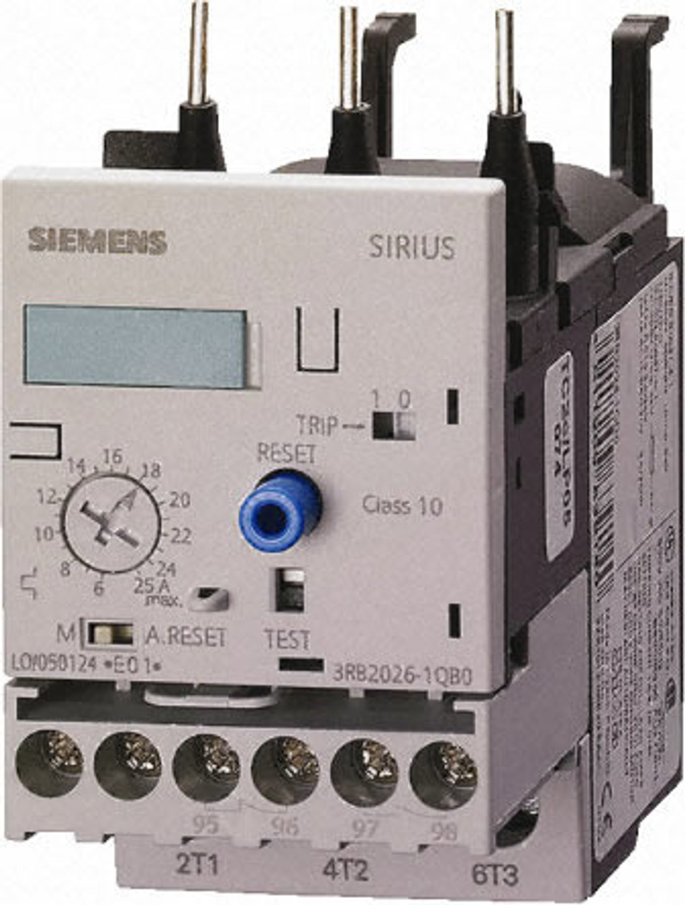 Siemens 3RB2026-2SB0 solid state overload relay