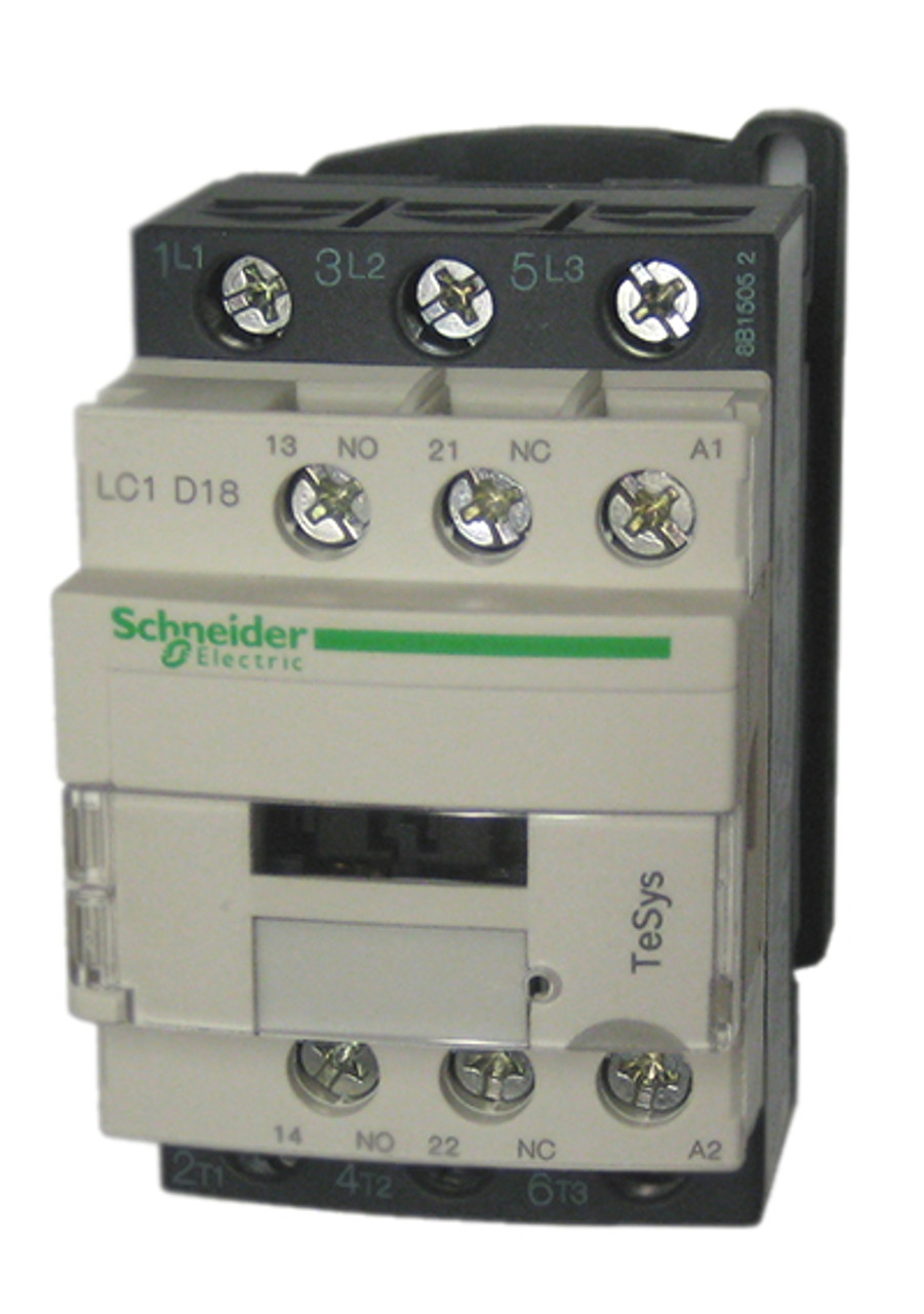 Schnieder Electric LC1D18M7, 18 AMP 3p contactor