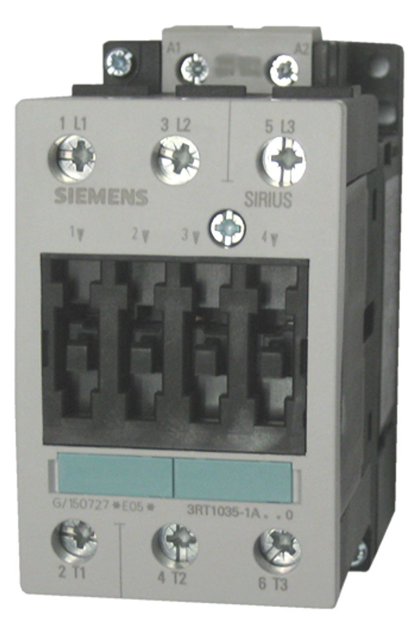 Siemens 3RT1035 1A 3 pole contactor
