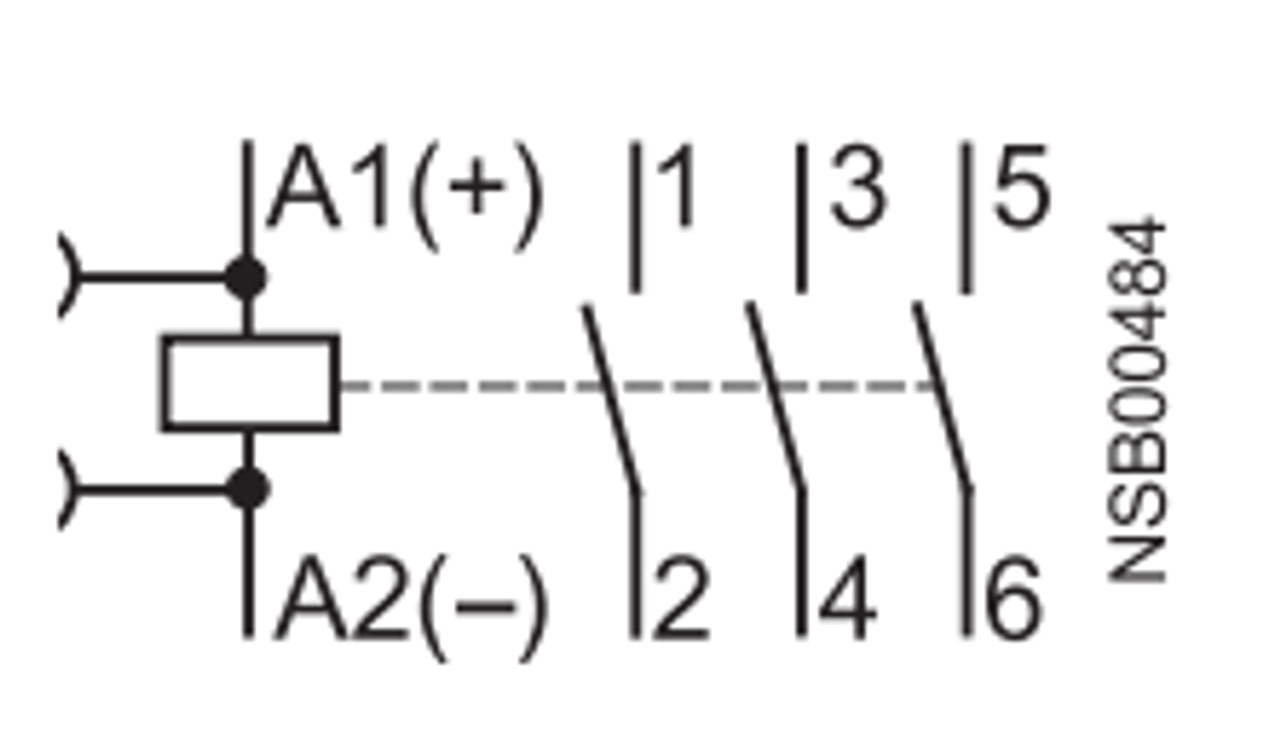 4 pole contactor wiring diagram lights