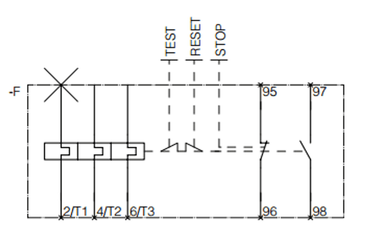 Siemens 3RU2126-4NB0 wiring diagram