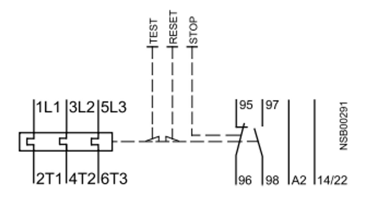 Lovato 11RF975 wiring diagram