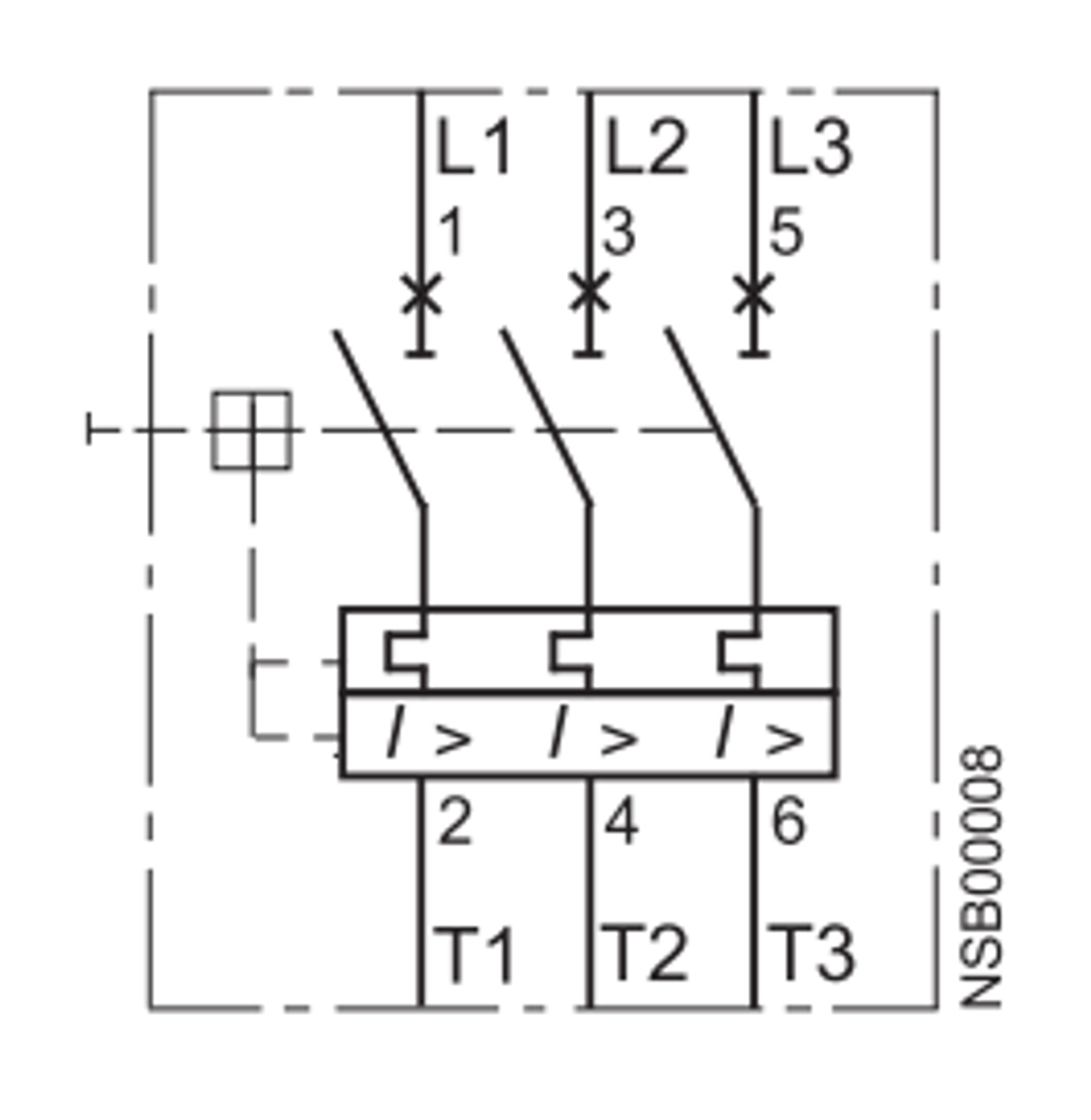 Allen Bradley 140M-C2E-A25 wiring diagram