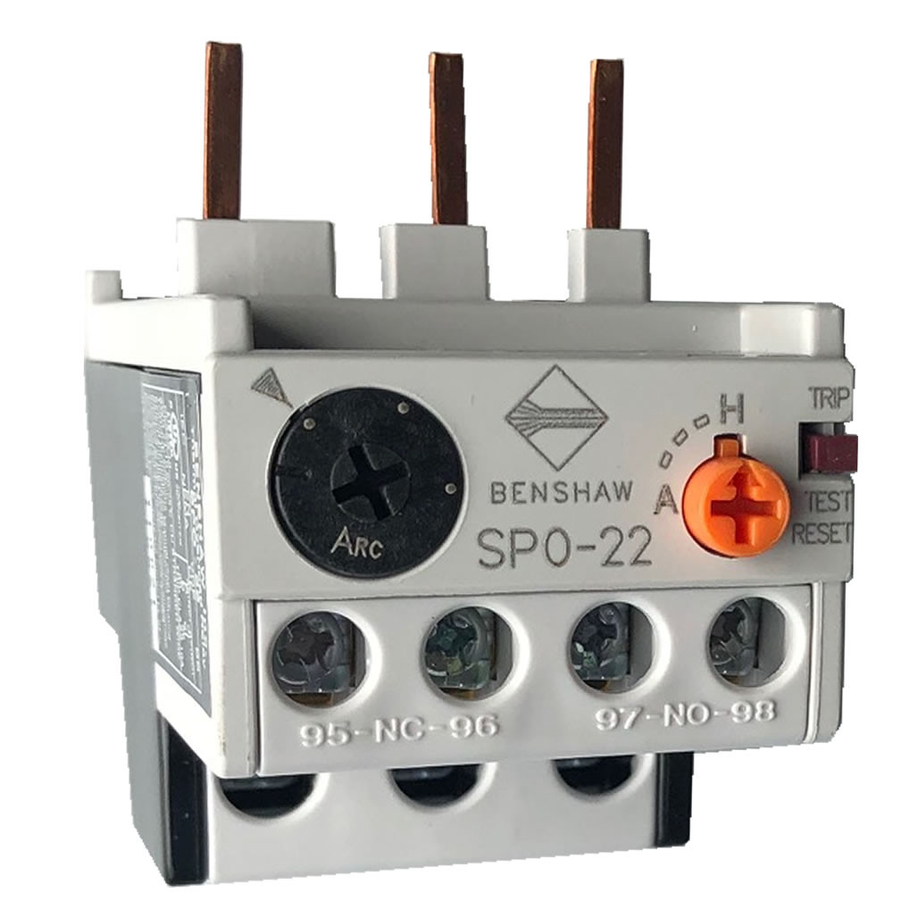 Benshaw SPO-22-2A1 thermal overload relay | 1.6 to 2.5 AMPS