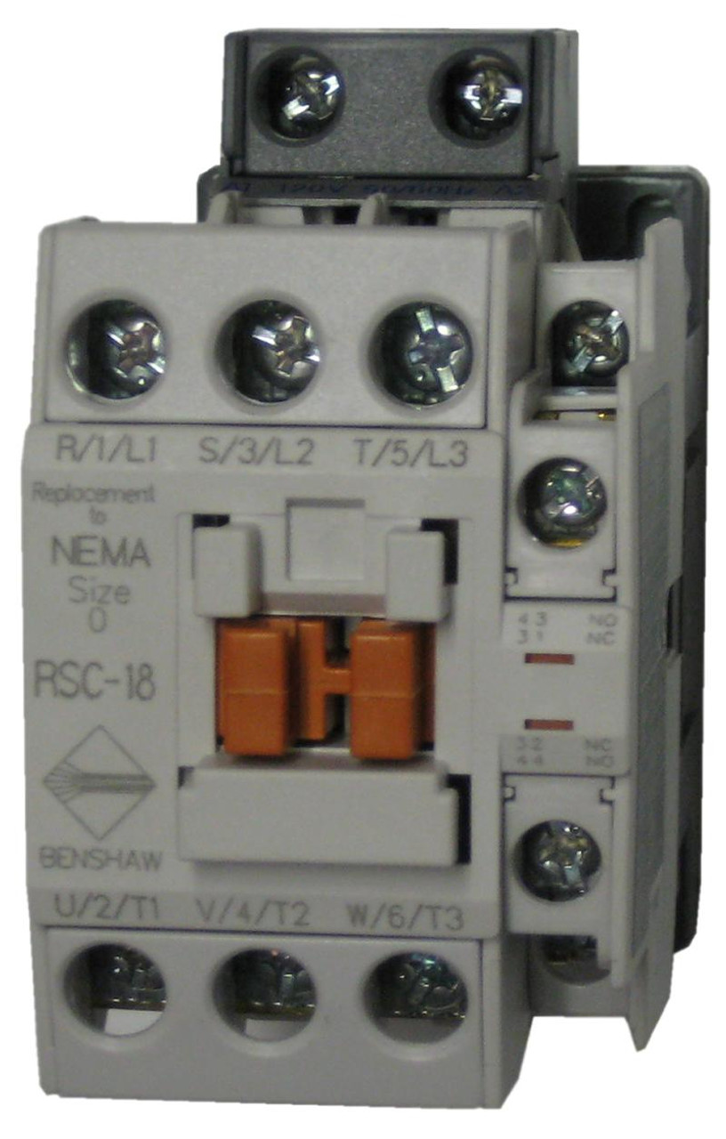 Benshaw RSC-18-6AC24 contactor