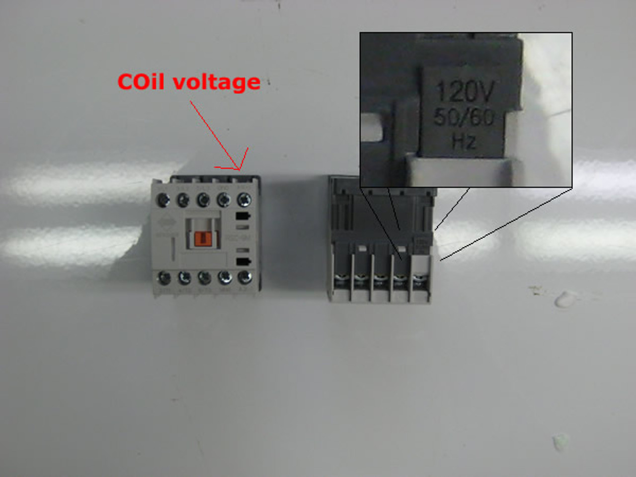 Benshaw RSC-9M-AC120 coil location