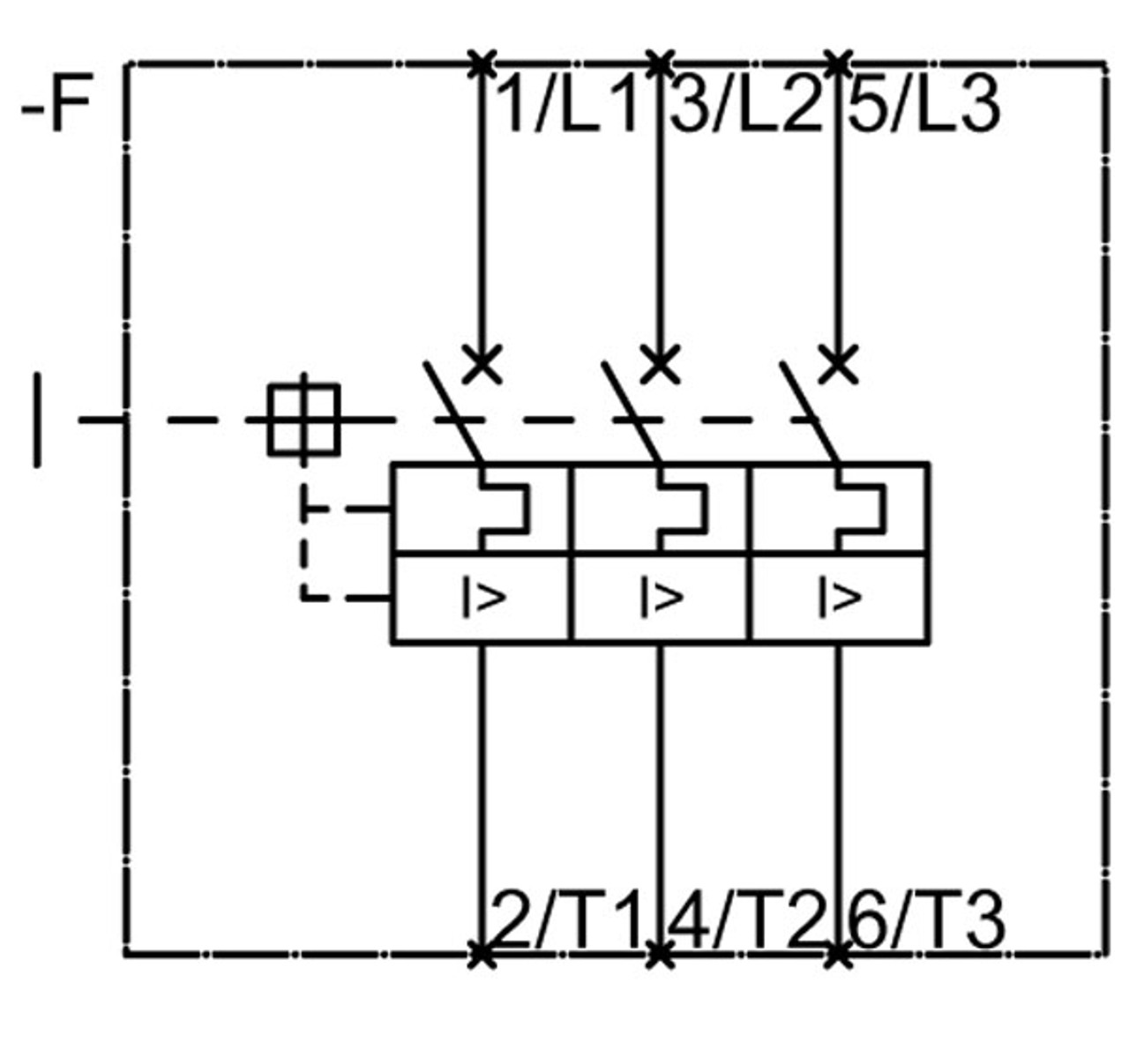 Siemens 3RV2021-1DA10 Wiring Diagram