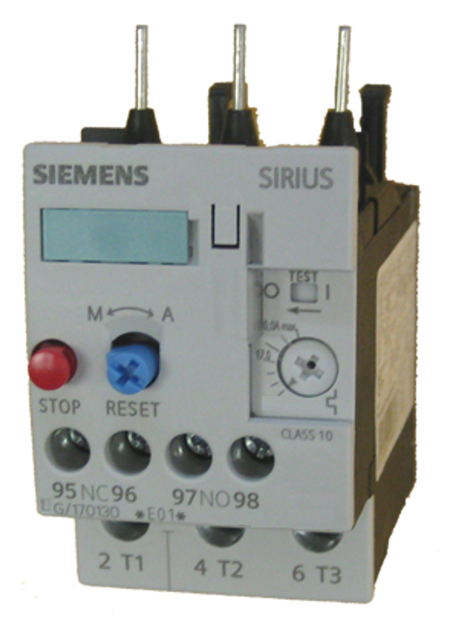Siemens 3RU1126-4DB0 thermal overload relay