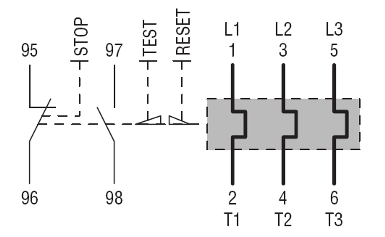 Siemens 3RU1116-0BB0 wiring diagram