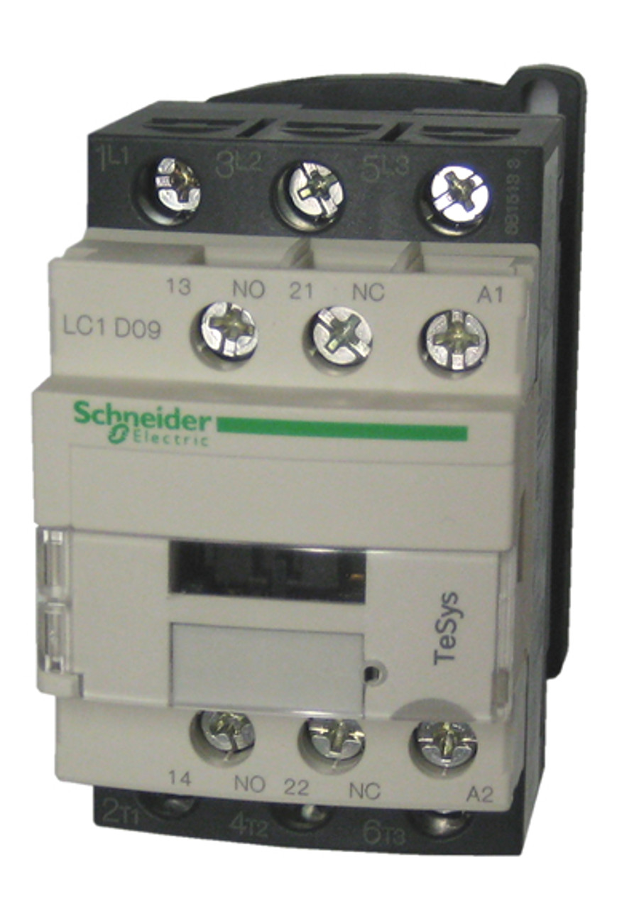 Schnieder Electric LC1D09M7, 9 AMP 3 pole contactor