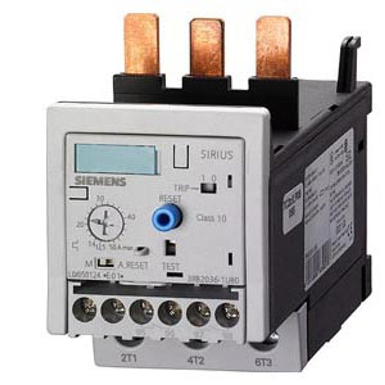 Siemens 3RB20361UB0 Class 10 Overload Relay (12.5A to 50A)