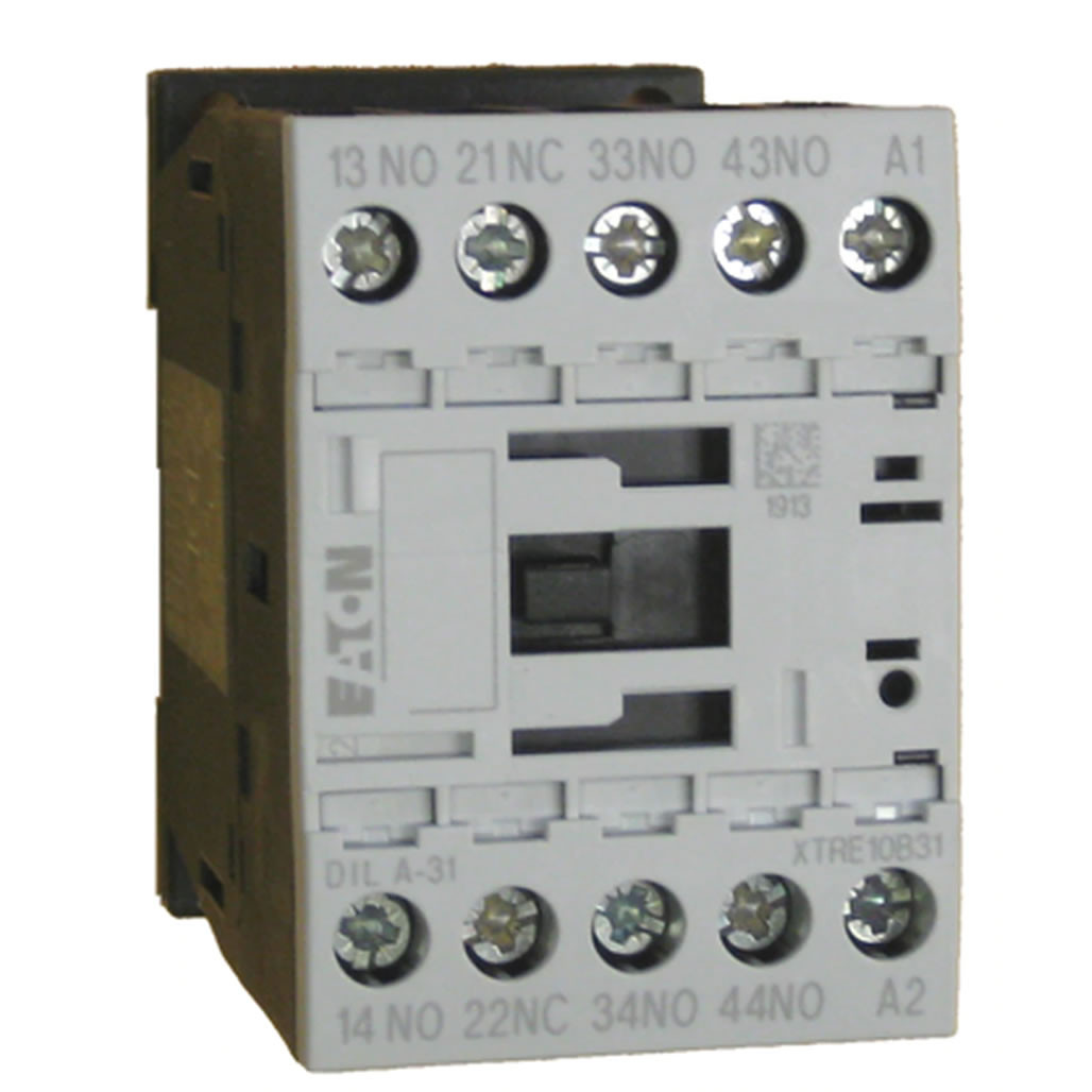 Eaton XTRE10B31 4 pole control relay | 10 AMP 3 N.O. / 1 N.C.