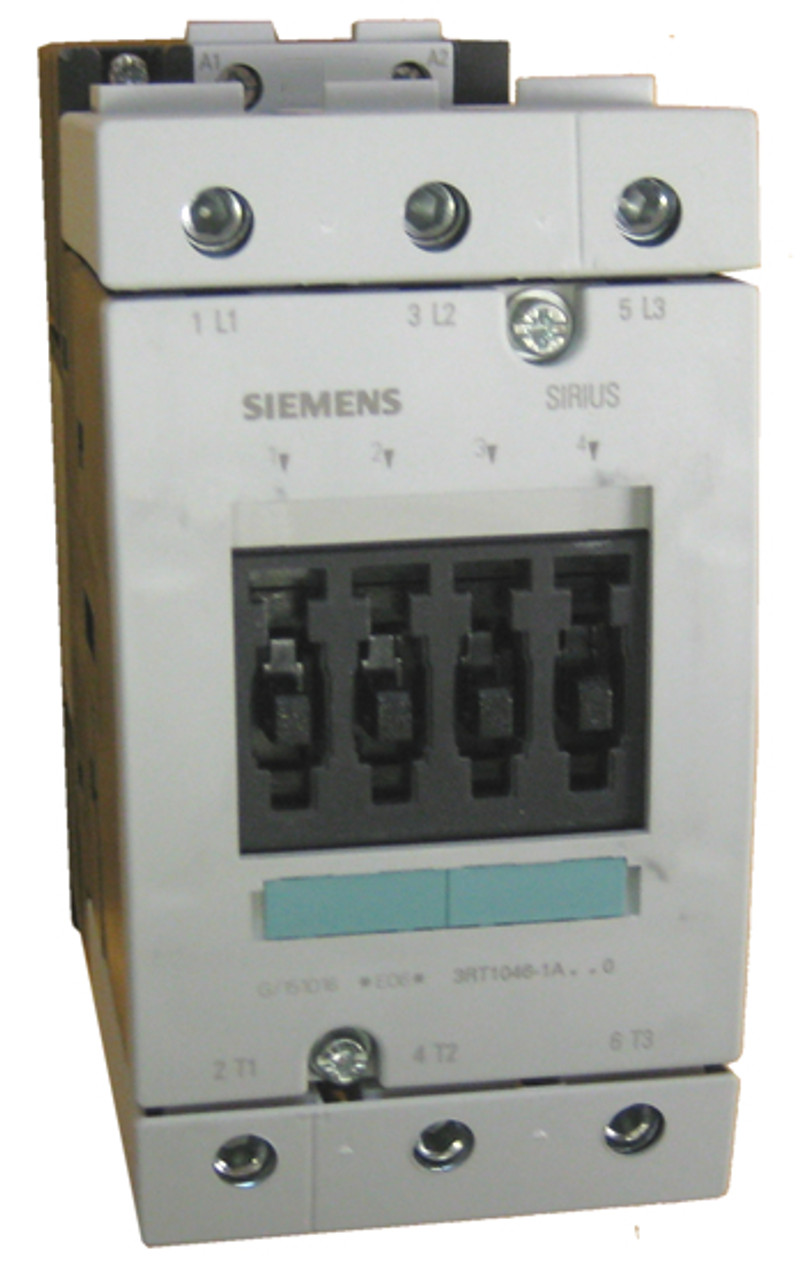 Siemens 3RT1046-1AC20 95 AMP AC-3 | 3 pole | 24 volt AC coil