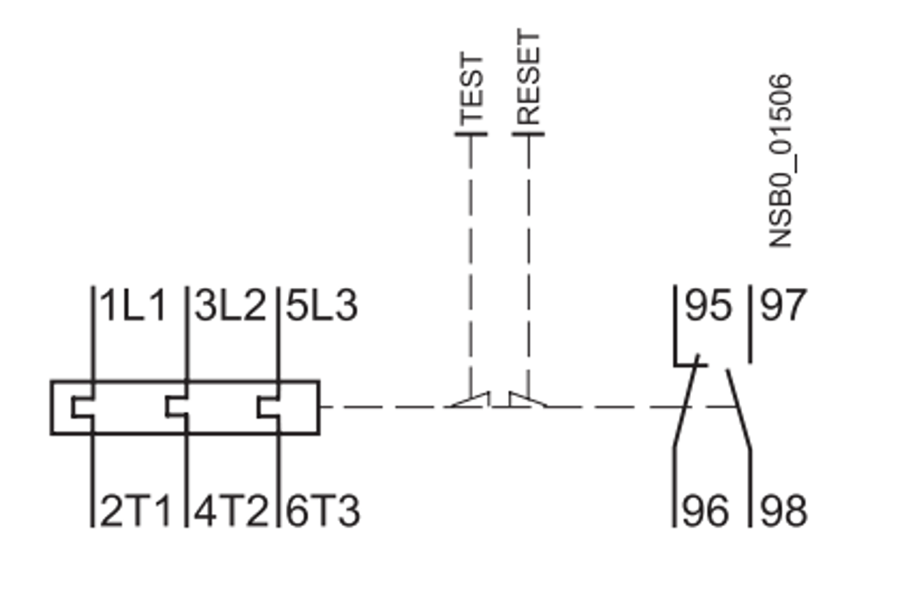 Siemens 3RB3026-2SB0 wiring diagram