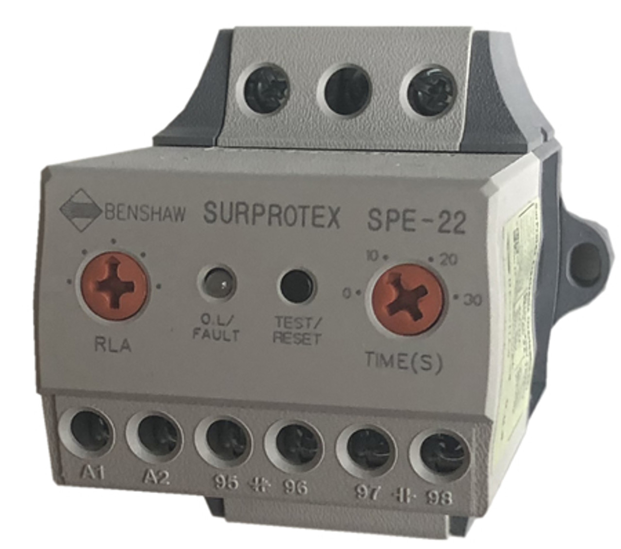 Benshaw SPE22-3SR-22A overload relay
