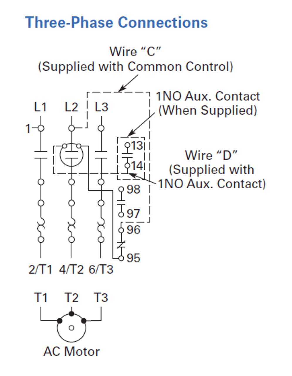 Eaton A27CNC50T1 Wiring Diagram