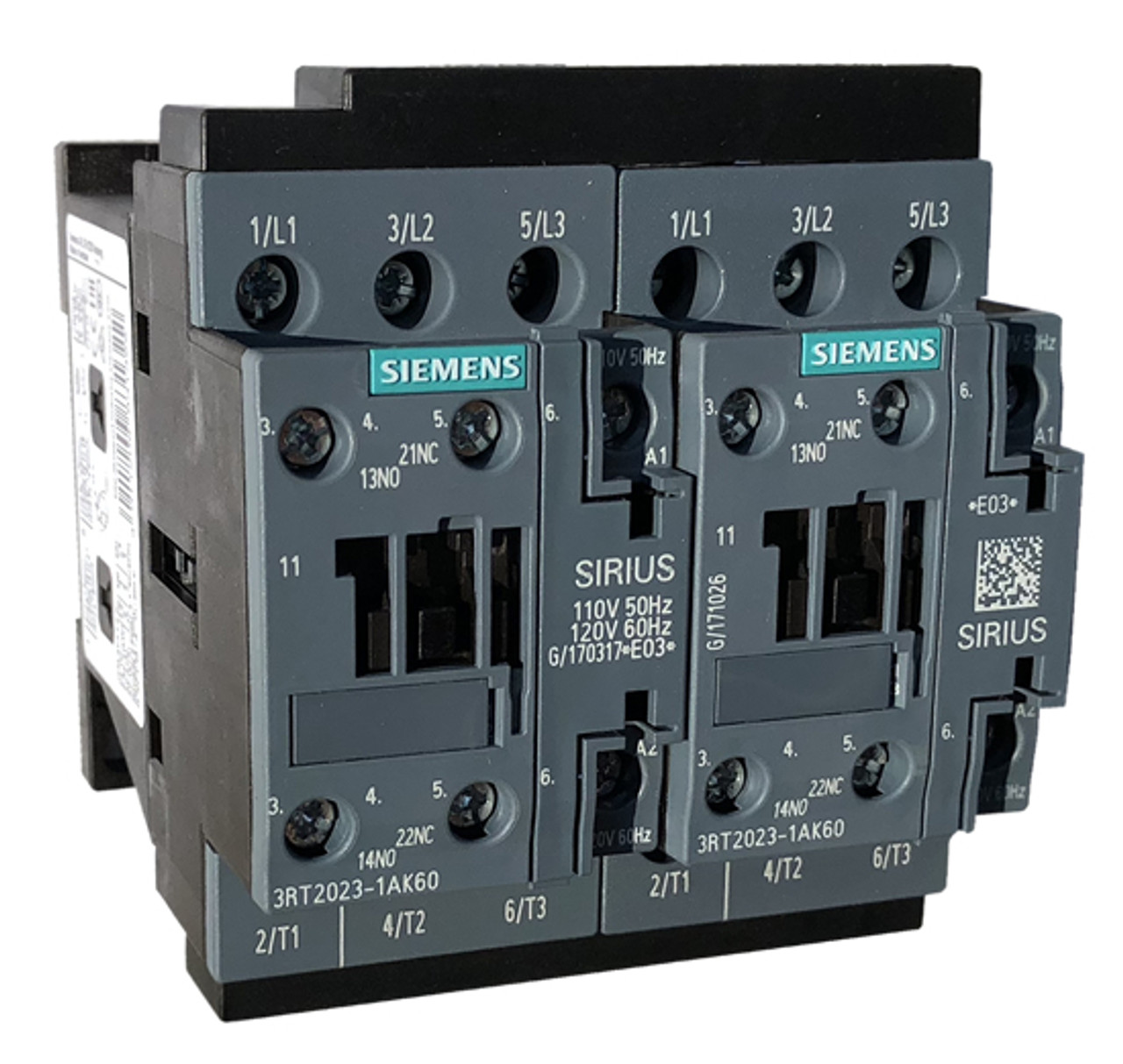 Siemens 3RA2323-8XB30-1AK6 reversing contactor