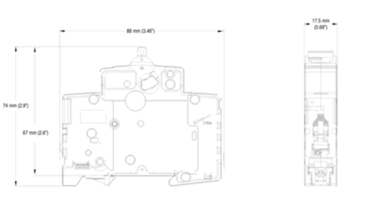 1492-SPM1C300 dimensions