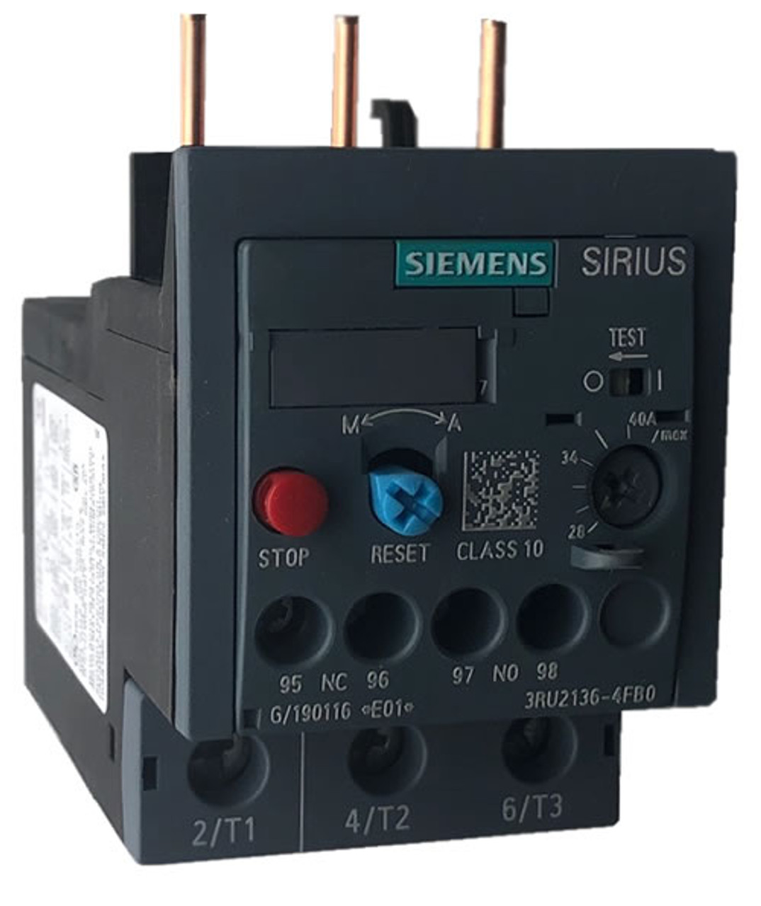 Siemens 3RU2136-4FB0 thermal overload relay