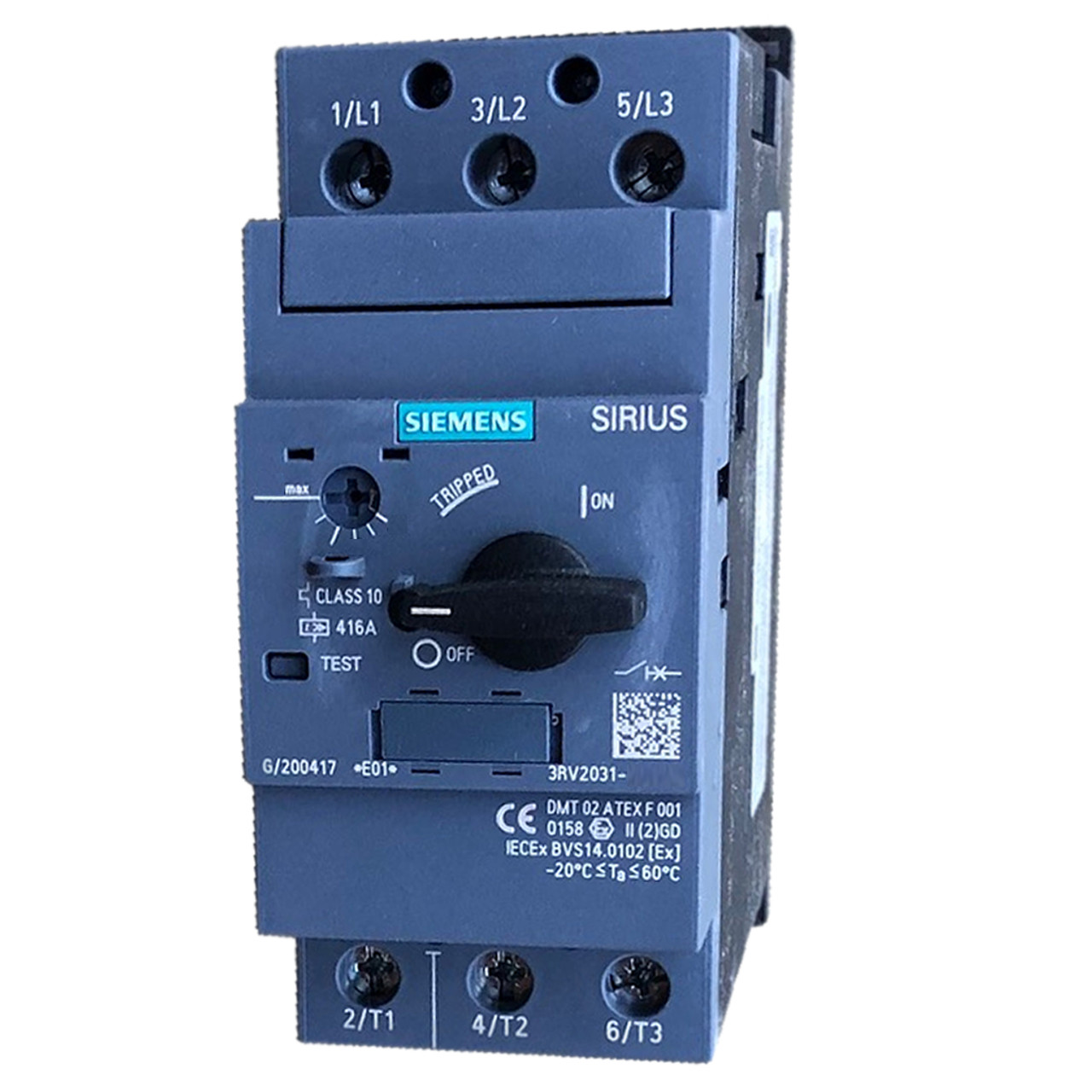 Siemens 3RV2031-4JA10 motor protector