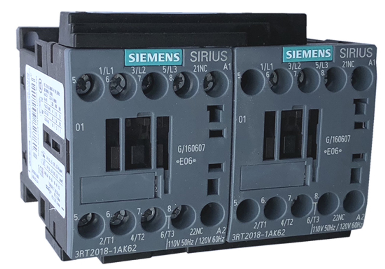 Siemens 3RA2318-8XB30-1AP6 reversing contactor