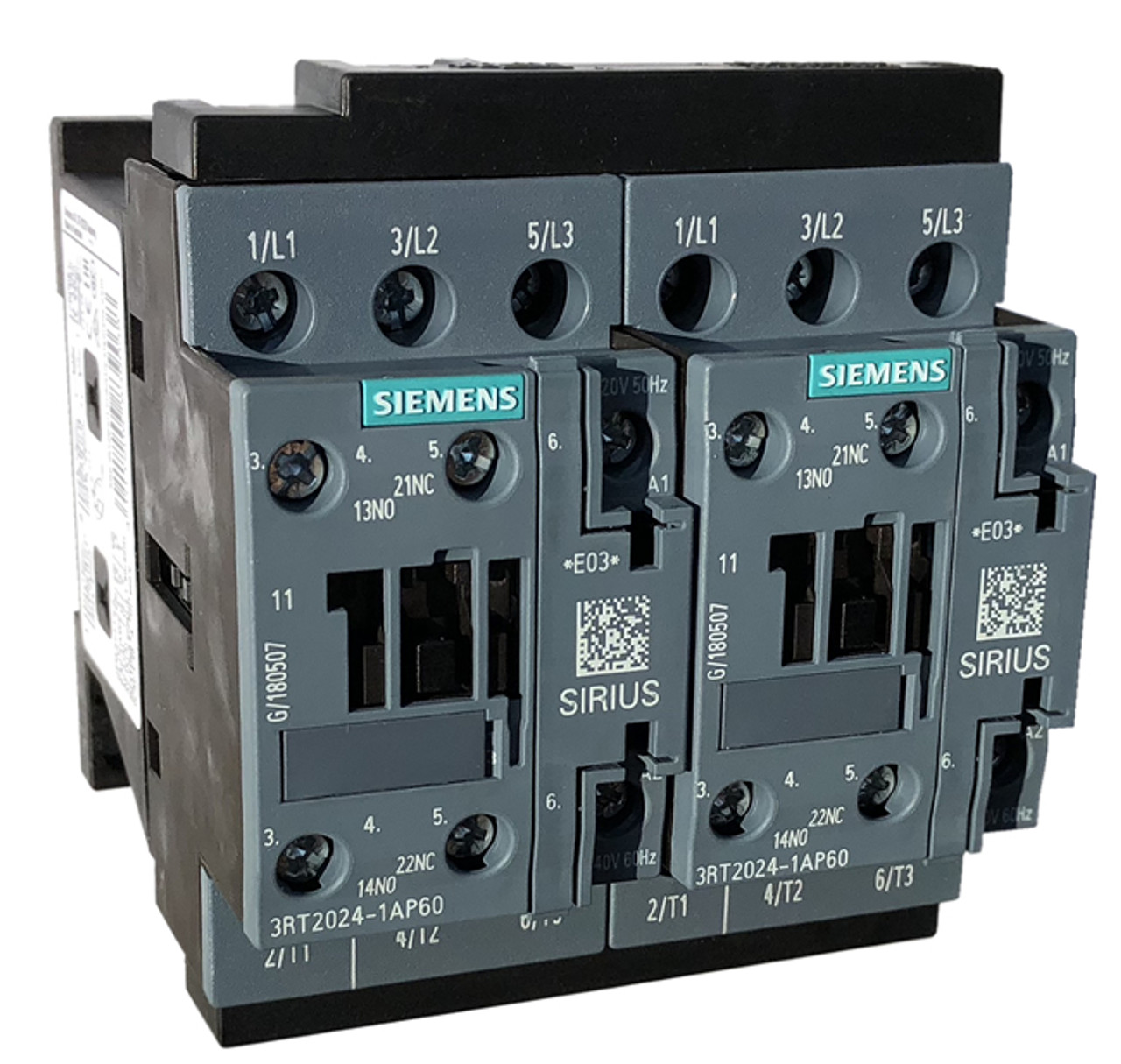 Siemens 3RA2324-8XB30-1AV6 reversing contactor