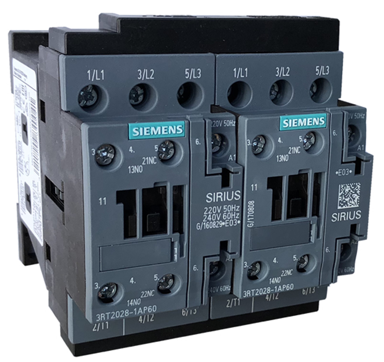 Siemens 3RA2328-8XB30-1AV6 reversing contactor