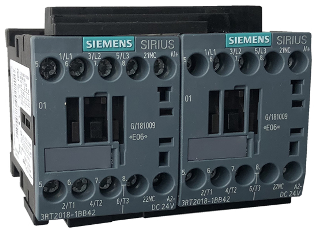 Siemens 3RA2318-8XB30-1BG4 reversing contactor
