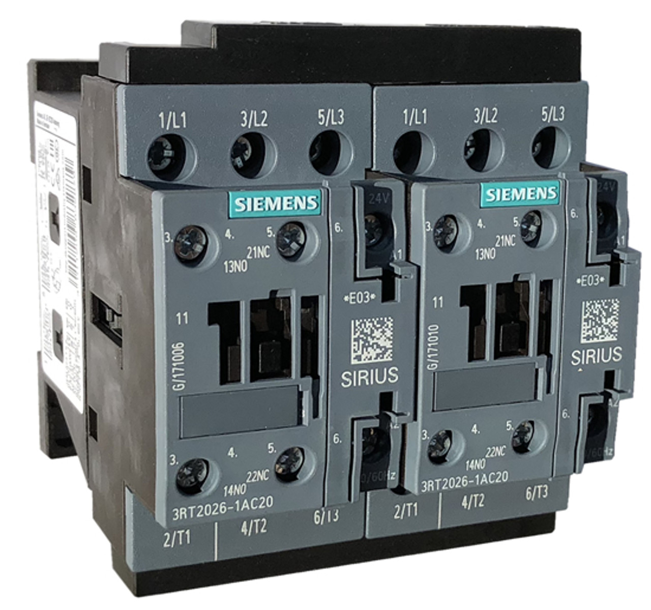 Siemens 3RA2326-8XB30-1BB4 reversing contactor