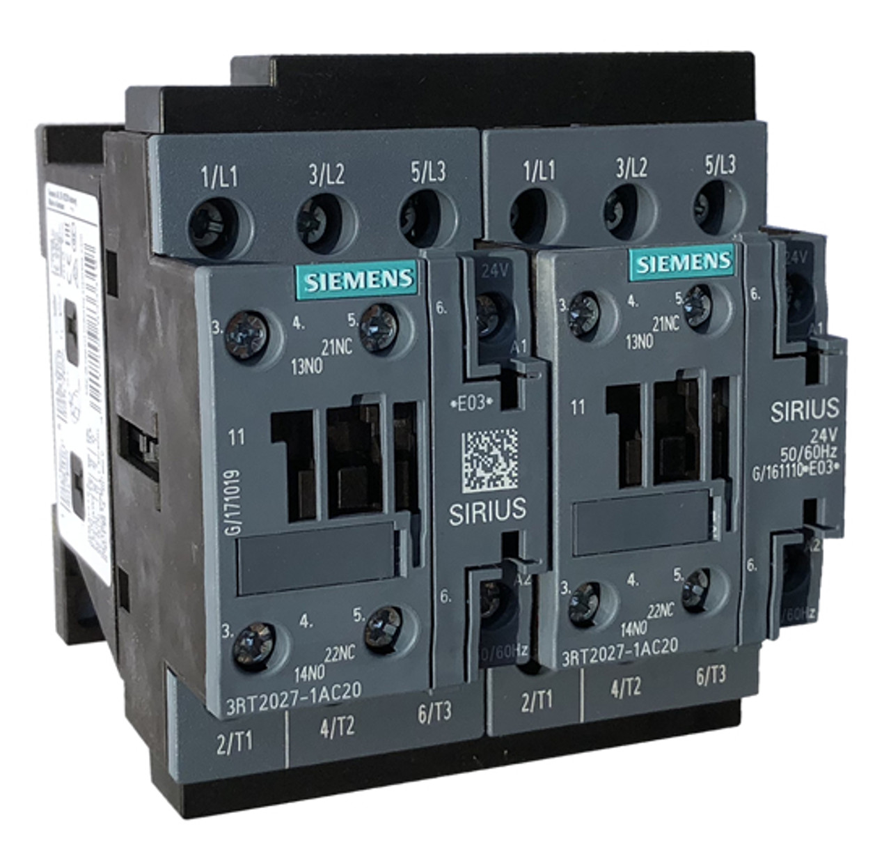 Siemens 3RA2327-8XB30-1AR6 reversing contactor